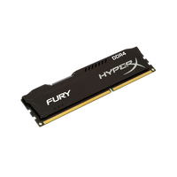 HyperX Fury Black DDR4 2666MHz 4GB CL16  Memoria RAM