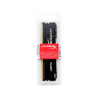 HyperX Fury Black DDR4 2666MHz 4GB CL16  Memoria RAM