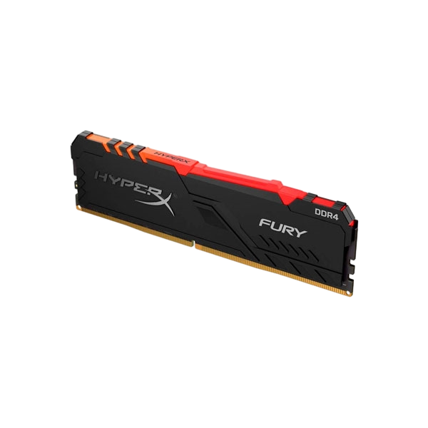 HyperX Fury RGB DDR4 2666MHz 8GB CL16  Memoria RAM HyperX Fury RGB DDR4 2666MHz 8GB CL16  Memoria RAM