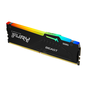 Kingston Fury Beast DDR5 RGB 16GB 6000MHz CL30 Black AMD EXPO  Memoria RAM