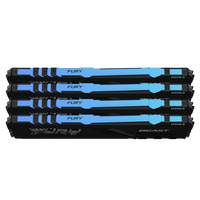 Kingston Fury Beast RGB DDR4 64GB 4x16GB 2666MHZ CL16  Memoria RAM
