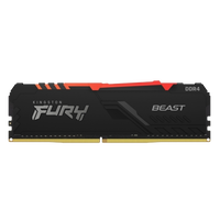 Kingston Fury Beast RGB DDR4 8GB 3200MHz CL16 Memoria RAM