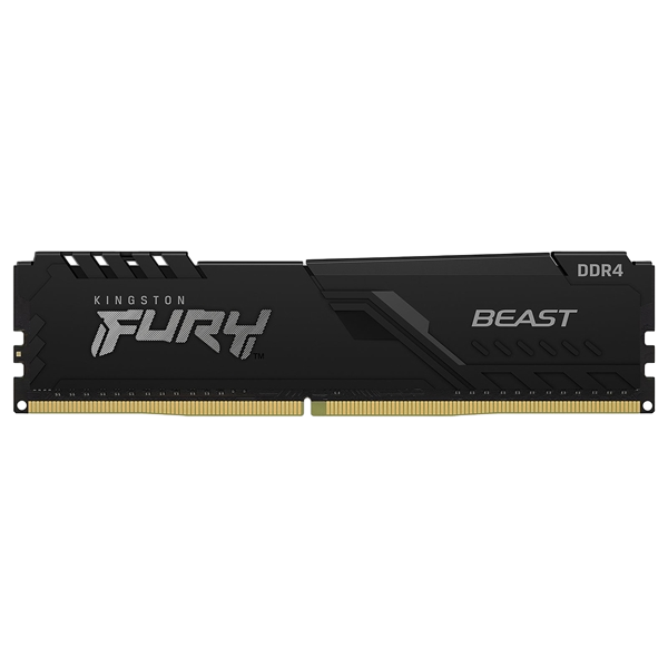 Kingston Fury Beast Black DDR4 8GB 2666MHZ CL16 Memoria RAM Kingston Fury Beast Black DDR4 8GB 2666MHZ CL16 Memoria RAM