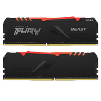Kingston Fury Beast RGB DDR4 16GB 3200MHZ CL16  Memoria RAM