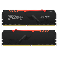Kingston Fury Beast RGB DDR4 16GB 2x8GB 3200MHz CL16  Memoria RAM