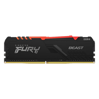 Kingston Fury Beast RGB DDR4 32GB 3600MHZ CL18  Memoria RAM