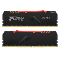 Kingston Fury Beast RGB DDR4 32GB 3600MHZ CL18  Memoria RAM