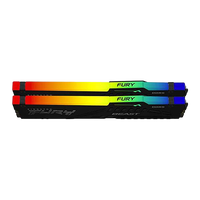 MEMORIA KINGSTON FURY BEAST RGB DDR5 32GB KIT2 5600MHZ CL40 MEMORIA KINGSTON FURY BEAST RGB DDR5 32GB KIT2 5600MHZ CL40