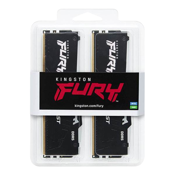MEMORIA KINGSTON FURY BEAST RGB DDR5 32GB KIT2 5600MHZ CL40 MEMORIA KINGSTON FURY BEAST RGB DDR5 32GB KIT2 5600MHZ CL40