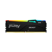 Kingston FURY Beast RGB 32 GB 2x16GB DDR5 5200 MHz RAM Kingston FURY Beast RGB 32 GB 2x16GB DDR5 5200 MHz RAM