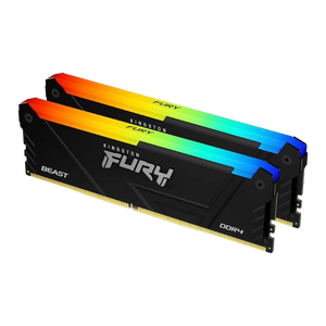 Kingston Fury Beast RGB 16GB 2x8GB RAM DDR4 3200MHz CL16 Kingston Fury Beast RGB 16GB 2x8GB RAM DDR4 3200MHz CL16