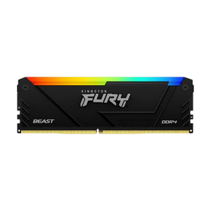 Kingston Fury Beast RGB 8GB RAM DDR4 3200MHz CL16 Kingston Fury Beast RGB 8GB RAM DDR4 3200MHz CL16