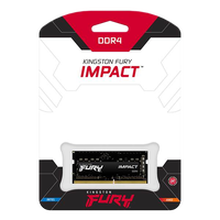 32GB DDR4 3200MHz CL20 SODIMM FURY Impact Black PnP