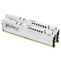 Kingston Fury Beast 64GB 2x32GB Memoria RAM DDR5 6000MHz CL30 Blanca Kingston Fury Beast 64GB 2x32GB Memoria RAM DDR5 6000MHz CL30 Blanca