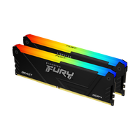 Kingston Fury Beast RGB 32GB 2x16GB  Memoria RAM DDR4 3200MHz CL16