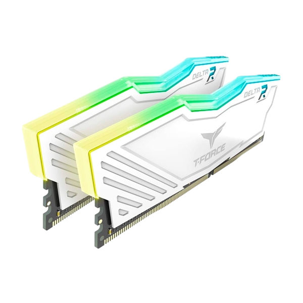 Team Group Delta DDR4 32GB 2x16GB 3200MHz white RGB   RAM Team Group Delta DDR4 32GB 2x16GB 3200MHz white RGB   RAM