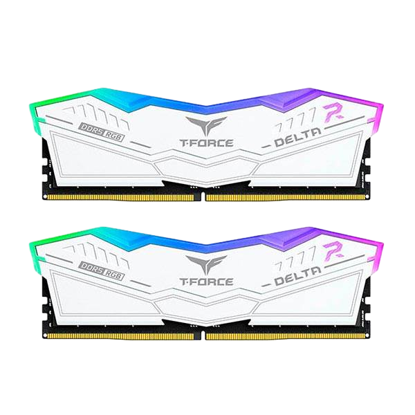Team Group Delta RGB DDR5 32GB 2x16GB 7000MHz Blanca  RAM Team Group Delta RGB DDR5 32GB 2x16GB 7000MHz Blanca  RAM