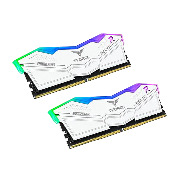 Team Group Delta RGB DDR5 32GB 2x16GB 7000MHz Blanca  RAM Team Group Delta RGB DDR5 32GB 2x16GB 7000MHz Blanca  RAM