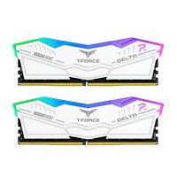 Team Group Delta RGB DDR5 32GB 2x16GB 7200MHz Blanca  RAM