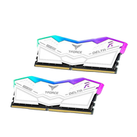Team Group Delta RGB DDR5 32GB 2x16GB 7200MHz Blanca  RAM