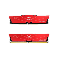 MEMORIA KIT DDR4 32GB2X16GBPC425600 3200MHZ TEAMGROUP VULCAN Z ROJO C16 135V