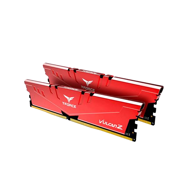MEMORIA KIT DDR4 32GB2X16GBPC425600 3200MHZ TEAMGROUP VULCAN Z ROJO C16 135V MEMORIA KIT DDR4 32GB2X16GBPC425600 3200MHZ TEAMGROUP VULCAN Z ROJO C16 135V