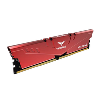 Team group Vulcan Z 16GB 2x8GB  RAM DDR4 3600MHZ CL18 Rojo