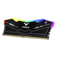 Team Group Delta 16GB DDR5 2x8GB RGB 5600MHZ CL40 Negra  Memoria RAM