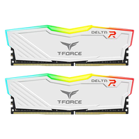 Team Group Delta DDR4 8GB PC425600 3200Mhz RGB Blanco C16 Memoria RAM Team Group Delta DDR4 8GB PC425600 3200Mhz RGB Blanco C16 Memoria RAM