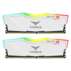 Team Group Delta DDR4 8GB PC425600 3200Mhz RGB Blanco C16  Memoria RAM