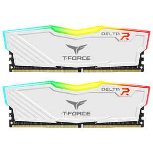 Team Group Delta RGB 16GB 2x8GB RAM DDR4 3200MHZ CL16 Blanca Team Group Delta RGB 16GB 2x8GB RAM DDR4 3200MHZ CL16 Blanca