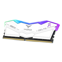 Team Group Delta RGB 96GB 2x48GB  Memoria RAM DDR5 6800MHz CL36 Blanca