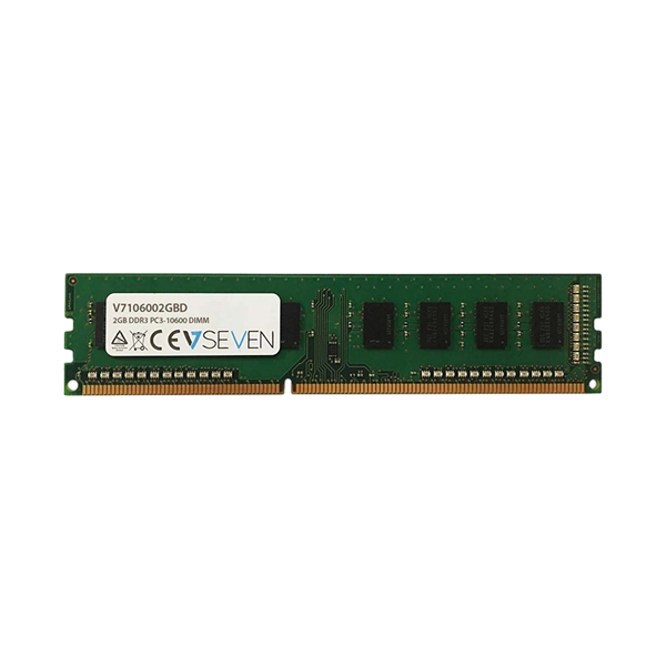 V7 2GB Memoria RAM DDR3 1333MHz CL9 DIMM 15V V7106002GBD V7 2GB Memoria RAM DDR3 1333MHz CL9 DIMM 15V V7106002GBD