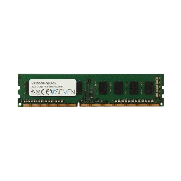 V7 4GB Memoria RAM DDR3 1333MHz CL9 DIMM 15V V7106004GBDSR V7 4GB Memoria RAM DDR3 1333MHz CL9 DIMM 15V V7106004GBDSR