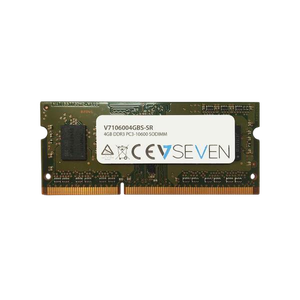 V7 4GB Memoria RAM DDR3 1333MHz CL9 SODIMM 15V V7106004GBSSR