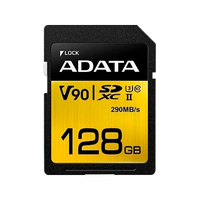 ADATA SDXC UHSII U3 clase 10 128GB Premier One
