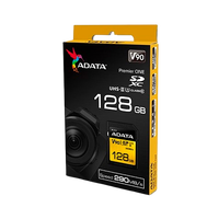 ADATA SDXC UHSII U3 clase 10 128GB Premier One