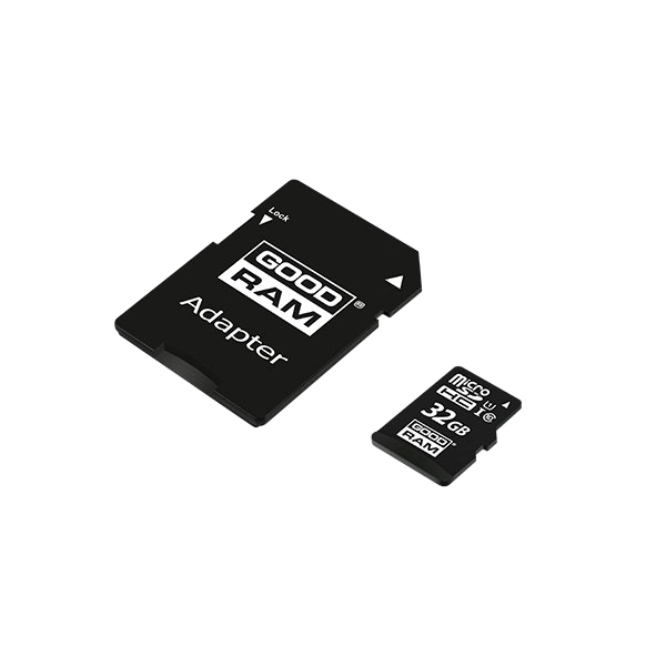 GOODRAM Micro SD 32GB M1AA CL10 UHSI  adaptador  Memoria GOODRAM Micro SD 32GB M1AA CL10 UHSI  adaptador  Memoria