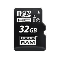 GOODRAM Micro SD 32GB M1AA CL10 UHSI adaptador Memoria GOODRAM Micro SD 32GB M1AA CL10 UHSI adaptador Memoria