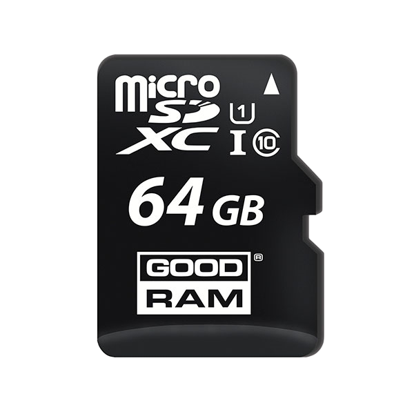 GOODRAM Micro SD 64GB M1AA CL10 UHSI adaptador Memoria GOODRAM Micro SD 64GB M1AA CL10 UHSI adaptador Memoria