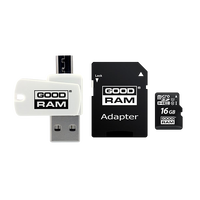 GOODRAM Micro SD 16GB M1A4 CL10 UHSI  lector  Memoria