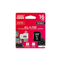 GOODRAM Micro SD 16GB M1A4 CL10 UHSI  lector  Memoria