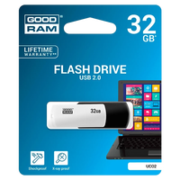 GOODRAM Pendrive 32GB UCO2 USB 20 BlancoNegro  Memoria
