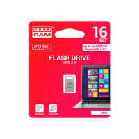 GOODRAM Pendrive 16GB UPO3 USB 30 Plateado  Memoria