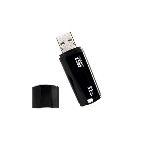 GOODRAM Pendrive 32GB UMM3 USB 30 Negra  Memoria GOODRAM Pendrive 32GB UMM3 USB 30 Negra  Memoria