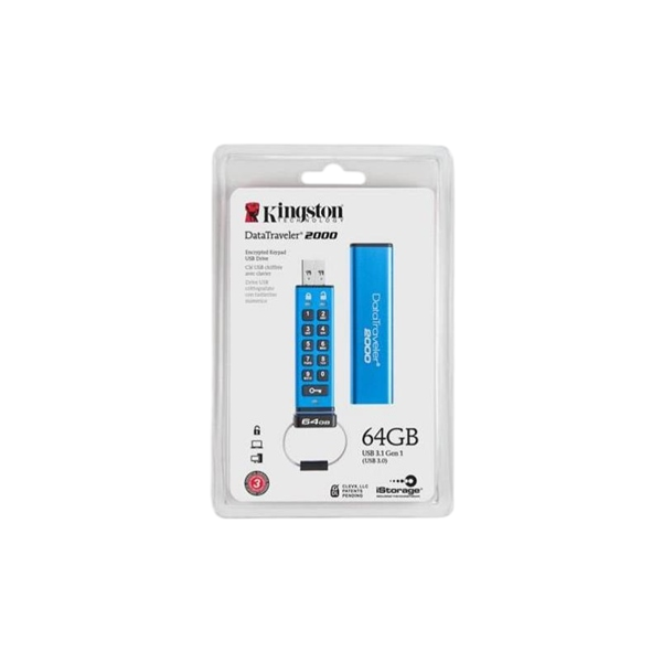 Kingston DataTraveler 2000 64GB Pendrive Kingston DataTraveler 2000 64GB Pendrive
