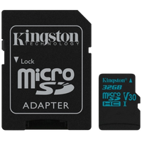 Kingston MicroSD Canvas Go 32GB cad  Memoria Flash