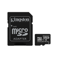 Kingston Industrial Temperature MicroSD 32GB c/ad - Memoria