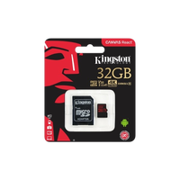 Kingston Canvas React MicroSD 32GB cad  Memoria Flash