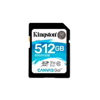 Kingston Canvas Go SDXC 512GB  Memoria Flash